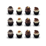 12 Chocolate Mini Cupcakes