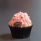 Pink Cookie Monster Cupcake