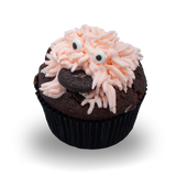 Pink Cookie Monster Cupcake