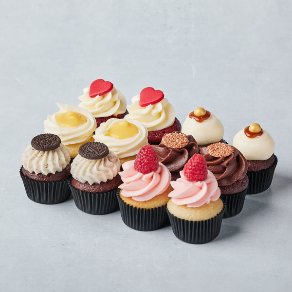 12 Assorted Mini Cupcakes