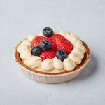 White Chocolate Cheesecake & Berries Pie