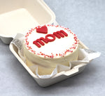 Bento Cake Mother's Day "love u mom"